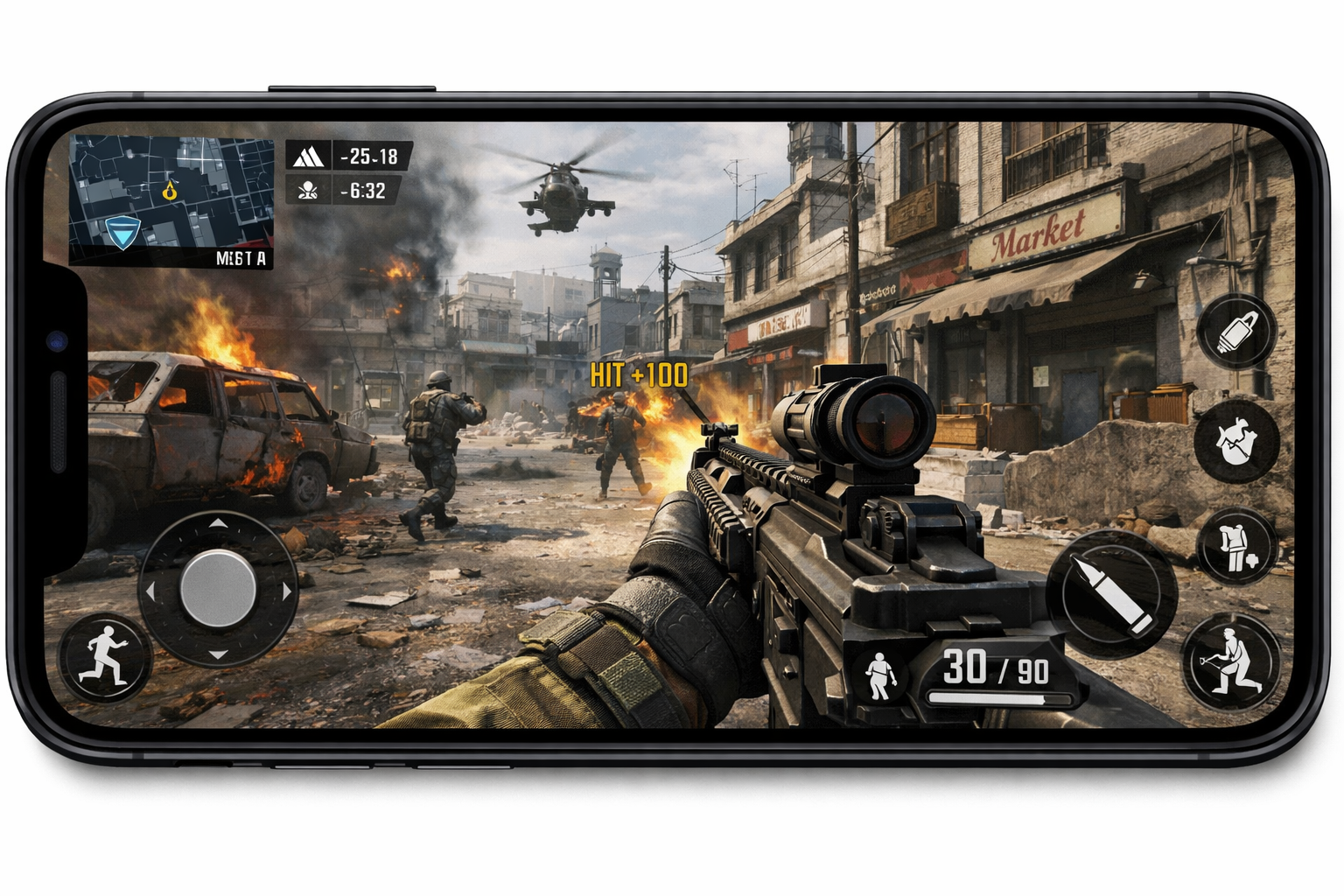 Call of Duty Mobile oyun modu gorunumu