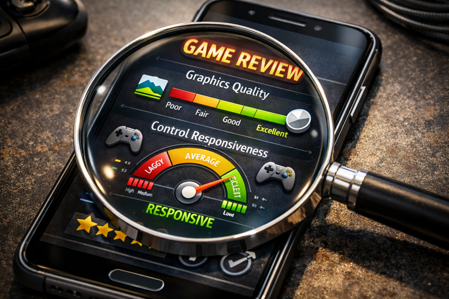 Mobil oyun kontrol ornegi